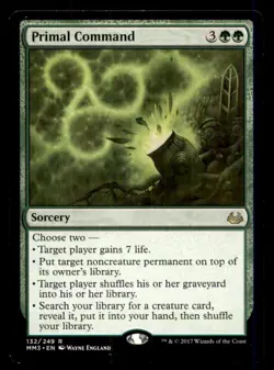 Primal Command LP Light Play Modern Masters 2017 MTG [11917] - Image 1
