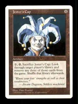 Jester's Cap LP Light Play Fifth Edition MTG [12298] - Image 1