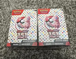 Pokemon TCG Scarlet & Violet 151 Booster Bundle Lot Of 2 Sealed SHIPS FAST 🔥 - Image 1