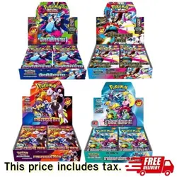 Inferno Pokemon Booster Box Sealed Factory Pack TCG Card Bundle Thai 4 Set - Image 1