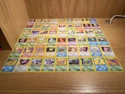 54 Retro Pokemon Cards 1998, 1999, 2000 Lot 2 - Image 1
