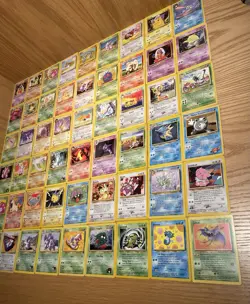 54 Retro Pokemon Cards 1998, 1999, 2000 Lot 2 - Image 3