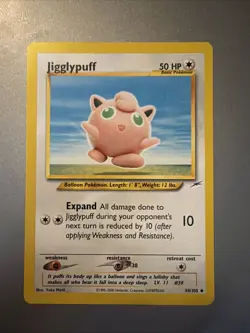 Jigglypuff - 44/105 - Neo Destiny - NM - Vintage WOTC - Pokemon - 2000 - Image 1