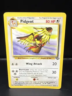 Pokemon TCG Pidgeot Jungle Card 24/64 Unlimited Non-Holo Rare - Image 2