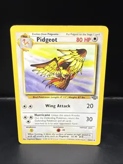 Pokemon TCG Pidgeot Jungle Card 24/64 Unlimited Non-Holo Rare - Image 3