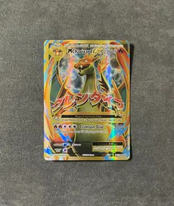 Pokemon TCG M Charizard EX 101/108 Evolutions Full Art Holo NM Off-Center - Image 1