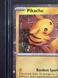 Pikachu 051 /162 Stamped 2026 Pokemon Day 30th Anniversary Promo Cosmos SWIRL - Image 4