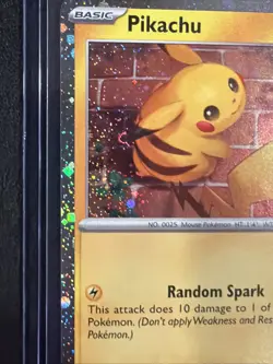 Pikachu 051 /162 Stamped 2026 Pokemon Day 30th Anniversary Promo Cosmos SWIRL - Image 5