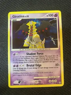 Pokemon Giratina Holo Rare Legends Awakened 4/146 TCG Basic Psychic 2008 LP - Image 1