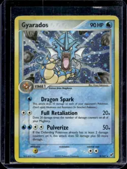2005 Pokemon EX Deoxys Gyarados Holo #8/107 - Image 1