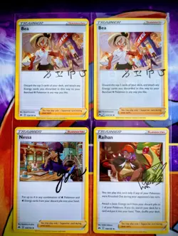 Pokemon TCG: Bea #123/159 Crown Zenith Signature Art Raihan Nessa Holo Rare - Image 1