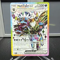 Pokemon TCG Hydreigon EX Surging Sparks 223/191 Hydragon - Image 1