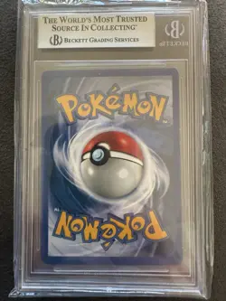 1999 Pokemon TCG Machamp Holo 1st Edition Base Set BGS 9 Mint Grading 8/102 - Image 2