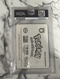 2000 Pokemon Pioneer LENTICULAR PROMO Into The Arena Charizard vintage PSA 8 - Image 3