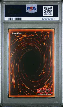 2008 YU-GI-OH! PREMIUM PACK 2 #EN017 EVIL DRAGON ANANTA PSA 8 - Image 2