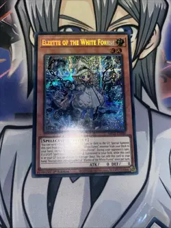 Elzette of the White Forest 1st Prismatic Secret MP25-EN080 Yu-Gi-Oh! - Image 1