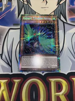 Yugioh DOOD-EN015 Radiant Typhoon Krosea Starlight Rare 1st Edition - Image 1