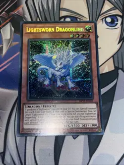 Lightsworn Dragonling 1st Prismatic Secret MP25-EN066 Yu-Gi-Oh! - Image 1
