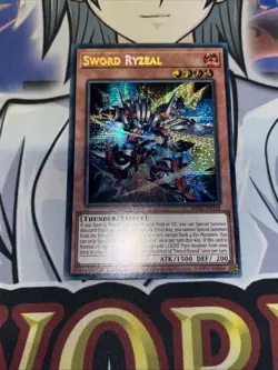 Yu-Gi-Oh MP25-EN118 Sword Ryzeal Prismatic Secret Rare - Image 1