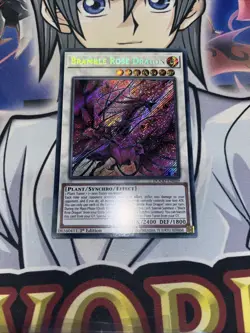 DOOD-EN039 Bramble Rose Dragon Secret Rare 1st Ed YuGiOh - Image 1