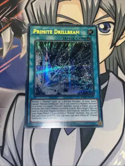 Primite Drillbeam 1st Prismatic Secret MP25-EN115 Yu-Gi-Oh! - Image 1
