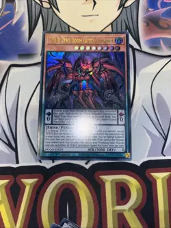 DOOD-EN003 D/D/D Zero Doom Queen Machinex Ultra Rare 1st Ed YuGiOh - Image 1