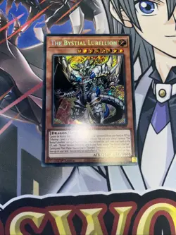 Yu-Gi-Oh the Bystial Lubellion DABL-EN009 Secret Rare 1st Edition Darkwing Blast - Image 1