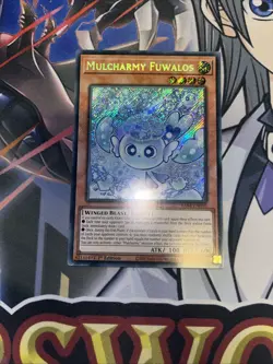 Yu-Gi-Oh! Mulcharmy Fuwalos RA04-EN050 Secret Rare 1st Edition - Image 1