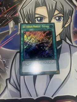 YUGIOH SKY STRIKER MOBILIZE - ENGAGE! SECRET RARE NM BLMR-EN091 ALTERNATE ART - Image 1