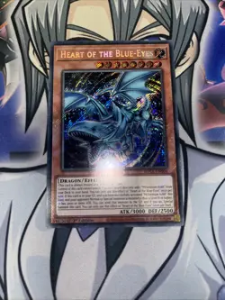 Yu-Gi-Oh Heart of the Blue-Eyes ROTA-EN004 Secret Rare - Image 1