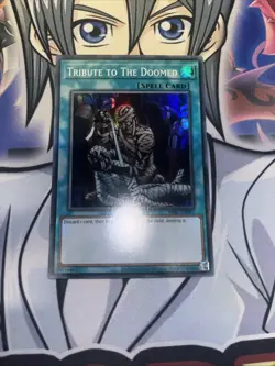 Yu-Gi-Oh Tribute to The Doomed MRD-EN057 Super Rare 25th Anniversary Edition - Image 1