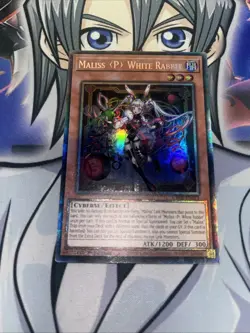 Maliss P White Rabbit collector’s rare CRBR-EN015 1st Edition yu-gi-oh - Image 1