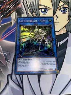 MP19-EN109 Sky Striker Ace - Hayate Secret Rare 1st Edition NM Yugioh Cards - Image 1