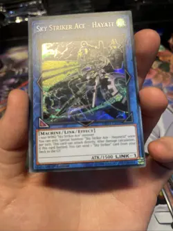 MP19-EN109 Sky Striker Ace - Hayate Secret Rare 1st Edition NM Yugioh Cards - Image 4