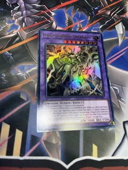 YUGIOH SECRETERION DRAGON ULTRA RARE 1ST NM DUAD-EN037 - Image 1