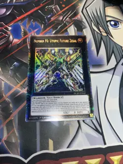 DUAD-EN042 Number F0: Utopic Future Zexal Starlight Rare 1st Ed YuGiOh - Image 1