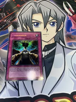 RGBT-EN088 Overwhelm Secret Rare Unlim Edition Yugioh Card - Image 1
