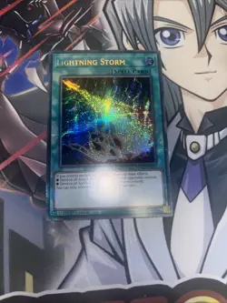 Lightning Storm MP22-EN253 1st Edition Secret Rare Yugioh Card Near Mint - Image 1