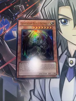 Gladiator Beast Octavius LCGX-EN235 Ultra Rare Yu-Gi-Oh Card (Unl) - Image 1