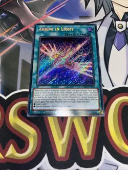 Arrive In Light DAMA-EN050 Secret Rare 1st Edition - Image 1