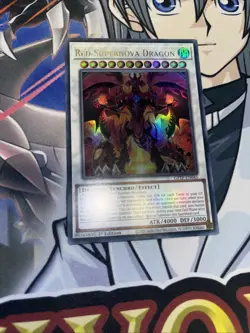 Red Supernova Dragon Yu-Gi-Oh! GFTP-EN045 1st Ultra Rare - Image 1