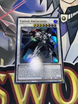 Yugioh Chaos Archfiend PHHY-EN039 1st edition Ultra Rare - Image 1