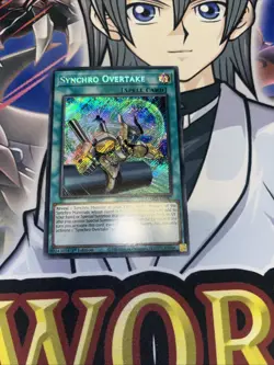 Yugioh Synchro Overtake DAMA-EN067 1st Edition - Image 1