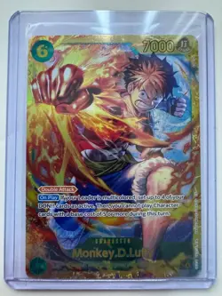 One Piece Monkey.D.Luffy (OP13-118) SEC Carrying On His Will OP13 NM ENG - Image 1