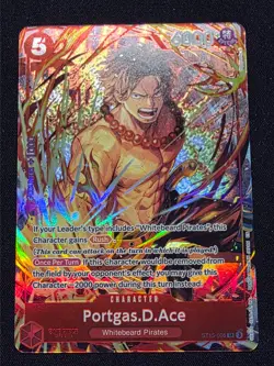 Portgas.D.Ace (Illustration Box Vol.5) ST15-005 One Piece Promotion Cards Foil - Image 1