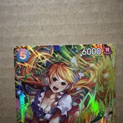 Nami OP11-054 Alternate Art One Piece Card English A Fist of Divine Speed - Image 2
