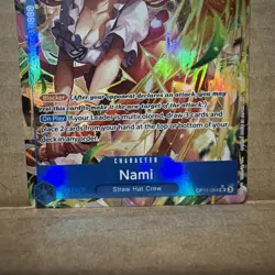 Nami OP11-054 Alternate Art One Piece Card English A Fist of Divine Speed - Image 3