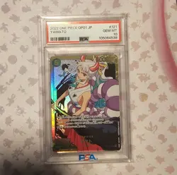 2022 One Piece Japanese Yamato Op01-121 Sec PSA 10 - Image 1