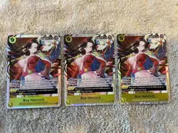 Boa Hancock OP14-112 SR The Azure Sea’s Seven Foil One Piece TCG English (3 pcs) - Image 1