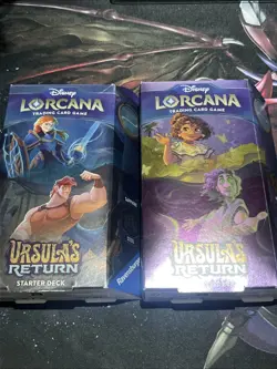 Disney Lorcana TCG Ursulas Return Starter Deck Anna & Hercules + Mirabel & Bruno - Image 1